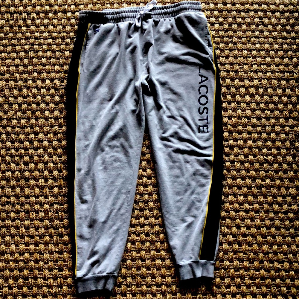 EUC Lacoste Joggers